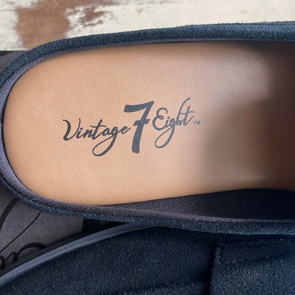 Vintage 7 Eight black loafer - Picture 2 of 5